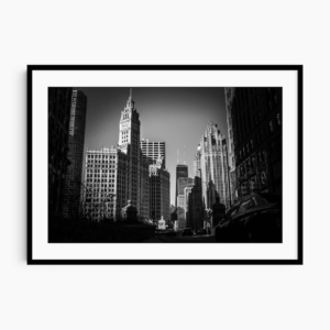 Wrigley Building Chicago Photography | Large Frame Mockup